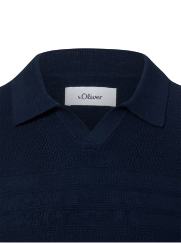 s.Oliver Pullover in marine - 0001