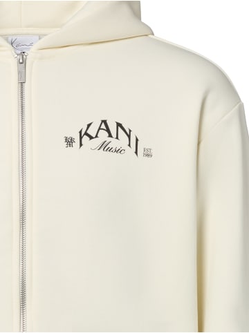 Karl Kani Kapuzenjacke Palm in ecru schwarz - 0001