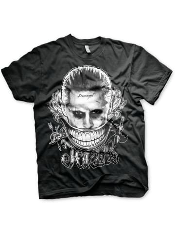 DC Suicide Squad T-Shirt "Joker Damaged T-Shirt" in Schwarz
