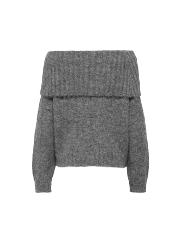 ONLY Pullover in Medium Grey Melange