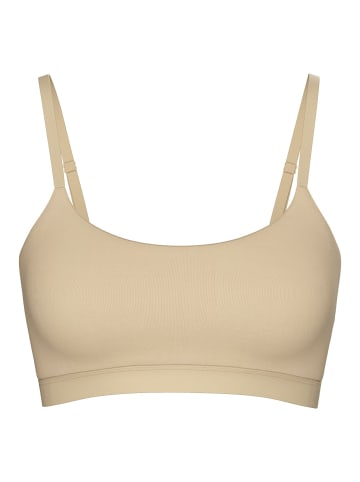 Pieces Bralette in Peach Taffy