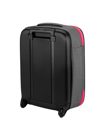 rollink Flex 21 faltbarer 4-Rollen Kabinentrolley 55 cm in pink