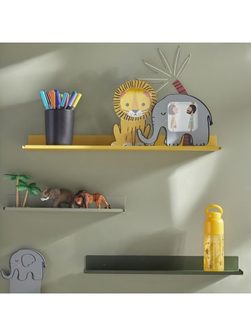 LA FACTORY Regale für Kinderbücher THE KING OF THE JUNGLE, 3er-Set in Mehrfarben