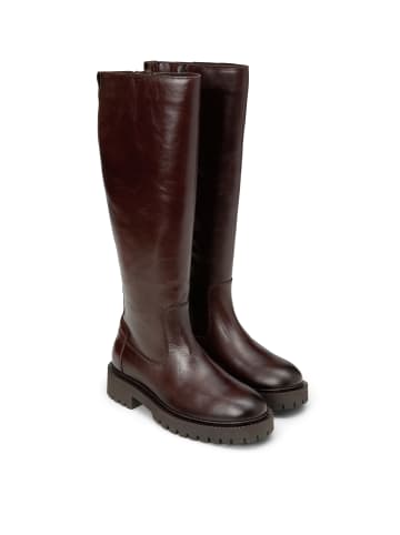 Marc O'Polo Langschaftstiefel Model Phia in Dark Brown