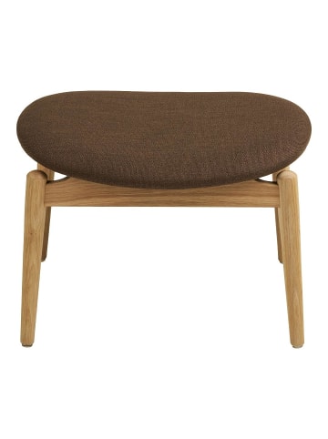 ebuy24 Pouf Gina Braun 43 x 54 cm