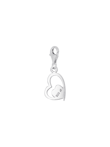 Amor Charm Silber 925, rhodiniert, Epoxy in Lila