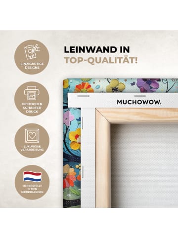 MuchoWow Poster mit Leiste Blumenbaum  (BxH)