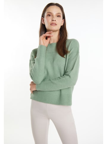 usha WHITE LABEL Damen Strickpullover in Jadegrün