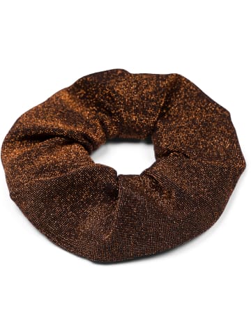 styleBREAKER Scrunchie Haargummi in Bronze