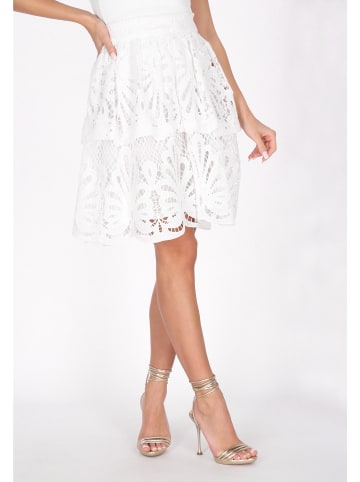 faina Women Skirt in white