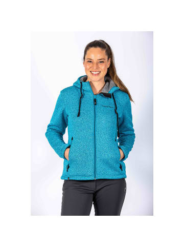 Maul Sport Strickfleece Jacke Chieming in Türkis