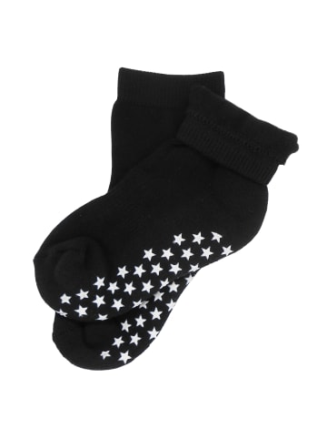 Yalion 9er-Set Yalion Baby Antirutschsocken, schwarz, weich & atmungsaktiv