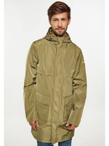 DreiMaster Herren Regenparka Aus Recycelten Materialien in Militär Oliv