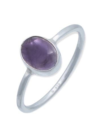 mantraroma 925er Silber - Ringe mit Amethyst