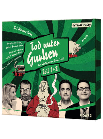 DHV Der Hörverlag Tod unter Gurken Teil 1 + 2 | Ein mörderischer Krimi-Spaß