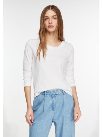 comma T-Shirt in 0100_weiß