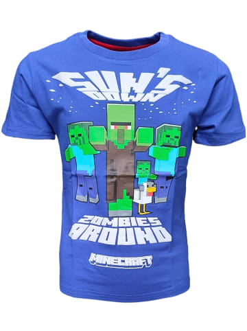 Minecraft T-Shirt Minecraft in Blau