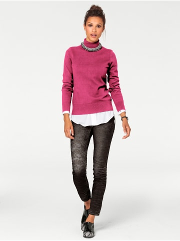 Heine Rollkragenpullover in pink