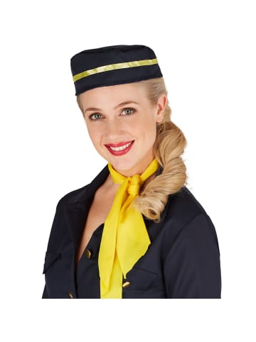 tectake Kurzes, sexy Kleid, schwarz/gelb