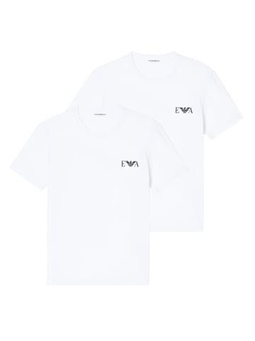 Emporio Armani 2er Pack T-Shirt in Weiß