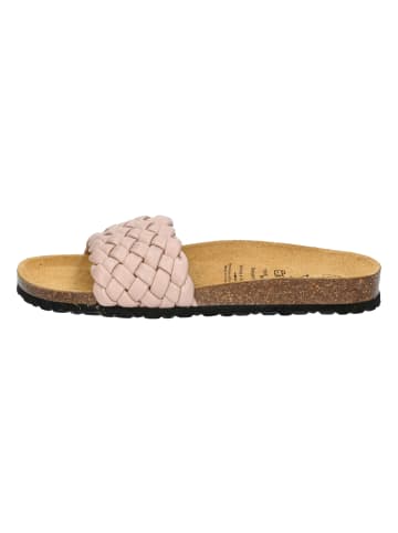 Lico Pantolette "Bioline Plait" in Rosa
