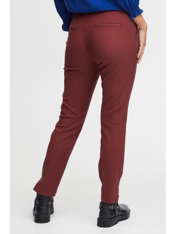PULZ Jeans Chino PZBINDY Classic fit in Tawny Port