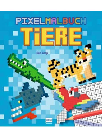 Ullmann Medien Buch - Pixelmalbuch Tiere