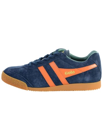 Gola Harrier Suede Sneaker Blau