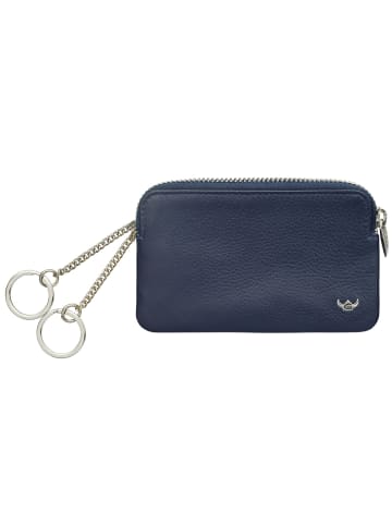 Golden Head Capri Schlüsseletui RFID Leder 17 cm blau