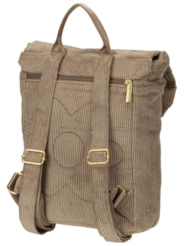 Zwei Rucksack Mademoiselle MR13 in Cord/Mocca
