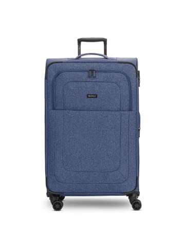 Redolz Essentials 12 LARGE 4 Rollen Trolley 79 cm mit Dehnfalte in blue