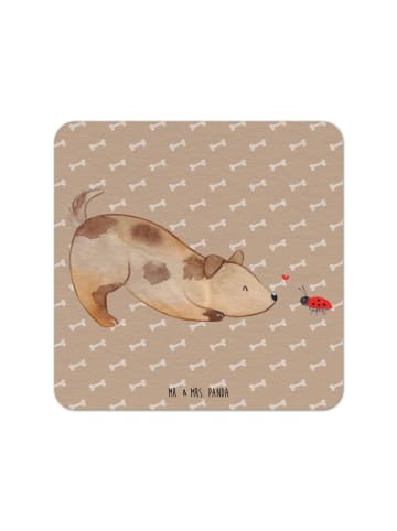 Mr. & Mrs. Panda Tassenuntersetzer Hund Marienkäfer ohne Spruch in Hundeglück