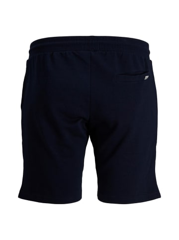 Jack & Jones Sweat Shorts Plus Size Kurze Jogger JPSTSHARK in Blau