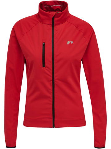 Newline Newline Zip Jacke Core Radfahren Damen Wasserabweisend in TANGO RED