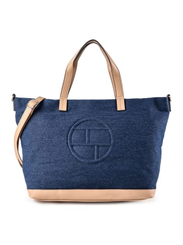 Tom Tailor Gilda Shopper Tasche L 46 cm in denim blue
