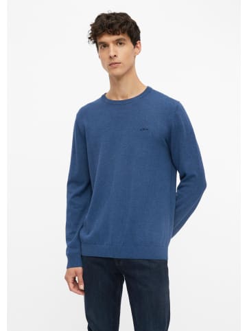 s.Oliver Strickpullover in 55W1_blau