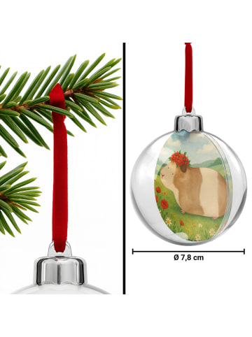Mr. & Mrs. Panda Weihnachtskugel Meerschweinchen Weisheit Design... in Weiß