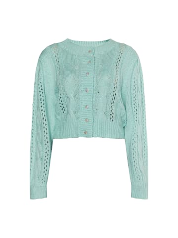 myMo Damen Strickcardigan in Aqua