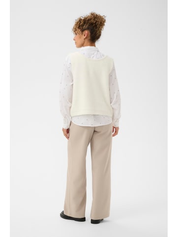 Cream Strickweste CRBulp in Snow White