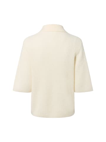 FYNCH-HATTON Strickjacke mit Alpaka-Anteil in ecru - 0001