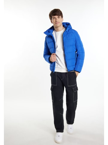 MO Herren Wattierte Winterjacke in Blau