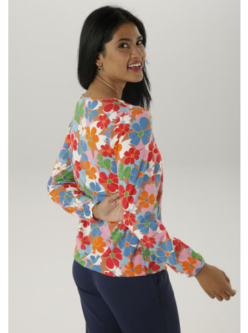 Aniston SELECTED Langarmshirt in bunt