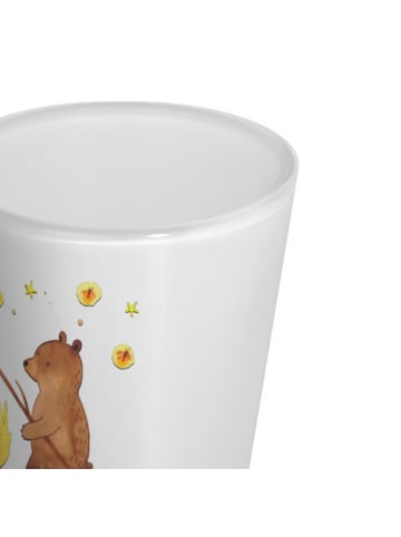 Mr. & Mrs. Panda Gläschen Bär & Marienkäfer Lagerfeuer ohne Spruch in Transparent