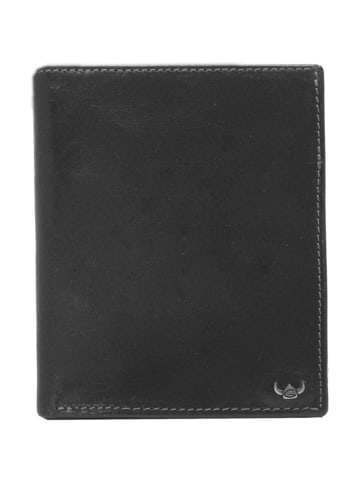 Golden Head Colorado RFID Protect Geldbörse Leder 10,5 cm in schwarz