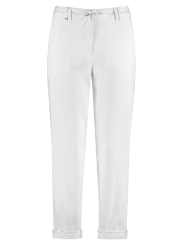 Gerry Weber Schlichte Chino mit Stretchkomfort in Weiß