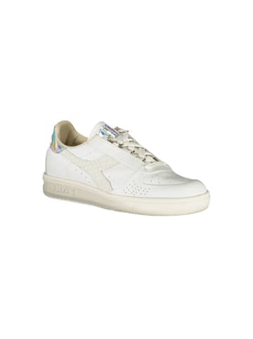 Diadora Weiße Leder-Sneaker