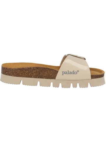 Palado Pantoletten Malta EGS PL in Beige Lack