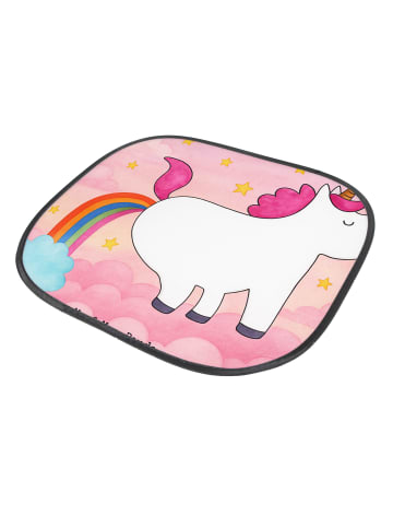 Mr. & Mrs. Panda Sonnenblende Auto Einhorn Pupsen Design ohne Sp... in Weiß