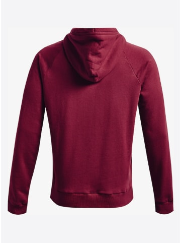 Under Armour Hoodie Rival Fleece Big Logo HD in Beere