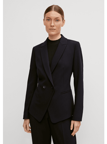 comma Indoor-Blazer langarm in Schwarz